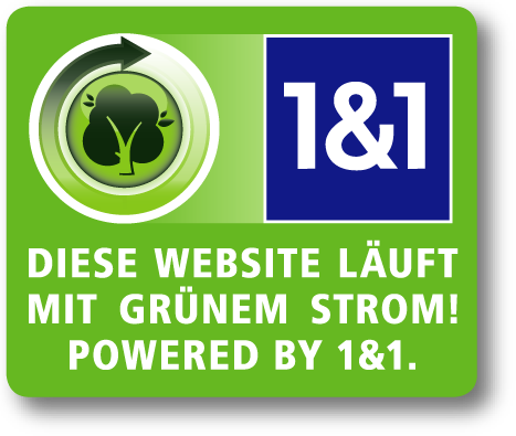 Diese Website läuft mit Grünem Strom!